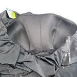 Cacique NWT  Swim No Wire Relaxed Laser Cut One Shoulder Black Tankini 18 Photo 6