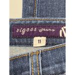 Vigoss  Women’s Straight Leg Low Rise Denim Jeans Medium Wash Blue Size 11 Photo 8