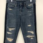 BLANK NYC  Still Water Crop Girlfriend Cut Jeans Photo 2