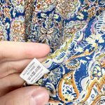 Tobi  Women Size Small Boho Fairy Beach Top Paisley Print Kimono Lace Bell Sleeve Photo 3