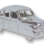 Sterling Silver Vintage  antique automobile car charm or Pendant Photo 0