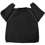 Vintage David Brooks Black Pumpkin Appliqué Crewneck Sweater Size XL Photo 2