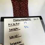 Floral summer sundress maroon red white flowers women's size small midi straps Photo 3