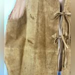 Desperado Tan Suede Vest Genuine Leather Size 1X Photo 2