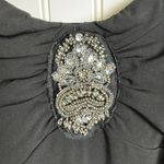 Torrid Black Strapless Rhinestone Beaded Maxi Dress B48 Photo 2