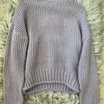 Cotton Candy LA Lavender Turtle Neck Sweater  Photo 2