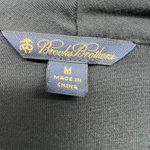 Brooks Brothers Cross Over Top Womens Medium Ruffle Hem Stretch Office Career Photo 1