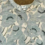 Daytrip  long sleeve floral blouse, size M Photo 1