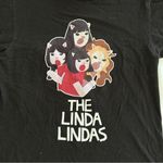 NWOT Small The Linda Linda’s Black Cotton Graphic Tshirt Punk Rock Band Metal Photo 1