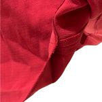 FRNCH Paris Red Pleated Romper Short Sleeve Mini Skirt Size (M) Defect Discount Photo 8