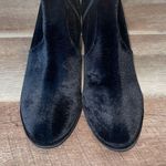 Marc Fisher Womens Lizzy Stretch Textile Velvet Block Heeled Boots Black Size 10 Photo 7