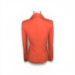 Trouvé Women’s Draped Collar Blazer Jacket Coral Open Front Structured SZ XS Photo 3