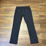 prAna  Halle Straight Pant Womens 8 Charcoal Roll Tab Low Rise Stretch Hiking Photo 10