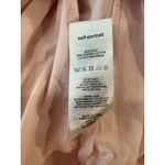 Self Portrait cut out shortsleeve flare shift mini dress powder pink cotton10 Size 10 Photo 8