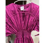 MISA Los Angeles Camila Cinched Mini Dress Orchid Cotton Poplin Womens Size XS Photo 7