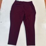 EXPRESS Women burgundy Super Soft Double Knit Dress Pants Sz XL New Photo 5