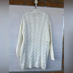 Dreamers  cable sweater dress ML Photo 11