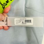 Sam Edelman  Cutout Satin Slip Dress Steel Blue 6 NWT Photo 3