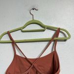 Lululemon Rustic Coral Quiet Within Strappy Sports Bra Sz 8 Photo 6
