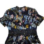 Foxiedox Anthropologie  Andora farfara floral lace mini dress size X small Photo 4