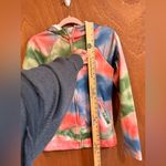 Burton  Rainbow Camouflage Zipup hooded jacket size S Photo 9