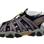 Keen  Outdoor Hiking Trail Gorpcore Sandals Purple Yellow Size 10.5 Photo 1