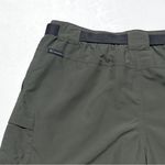 Columbia Women’s “Sandy River” Green Belted Cargo Short size large Photo 6