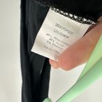 Universal Standard  Size Medium US 18 / 20 Black Short Sleeve Shift Dress V Neck Photo 3