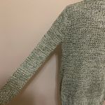 Derek Heart Green Marled Cacoon Open Cardigan Photo 5