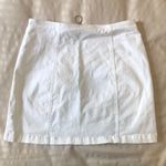 Forever 21 White O Ring Zip Up Skirt Photo 1