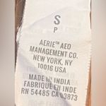 Aerie  paper bag tie waist 100% Lyocel shorts, size Small petite Photo 4