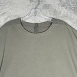 Lululemon  Shirt Womens Medium Sage Green Live to Layer Casual Running Athleisure Photo 4