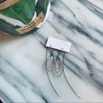 Silver Dangly Earrings Costume Jewelry Photo 3