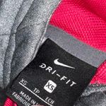 Nike  dri fit Gray and Pink Hoodie Sweatshirt hooded sweater Photo 2