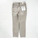 Good American NWT  Good Classic High Waist Skinnyish Leg Jeans 25 in Black176 Photo 2