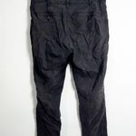 Anthropologie Gray Chino Button Hem Ankle Pants Size 31 Tencel Utility Photo 3