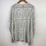 White House | Black Market Lightweight Crochet Knit Metallic Studs Poncho Top M Photo 7
