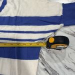 Gap Blue and White Striped Top Photo 7