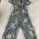 Band of Gypsies  floral wide leg jumpsuit M Photo 2