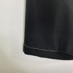 Black Short Sleeve Ruffle Sheath Dress Women Size 10 Career Office Funeral Photo 1