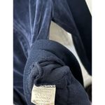 Juicy Couture  Y2K Velvet VTG Track Zip Up Hooded Blue USA Sweatshirt Size Large Photo 3