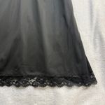 VTG The Treasury L Black Sheer Lace Slip Dress Lingerie Sexy Pinup Goth Romantic Size L Photo 3