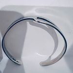 Slide on romantic silver bracelet Photo 2