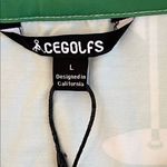 ACEGOLFS Women's Green Sleeveless Polo Tank Top Size Large NWT Photo 2