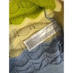 Le Lis Blanc Cardigan Ruffle Green Blue Cream Women's Preppy Coquette Size undefined Photo 2