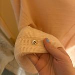 Lululemon pink silk blend cardigan Photo 3