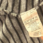 Madewell ‎ Striped Tank Dress Women Size M Highpoint Gray Swing Sleeveless Photo 5