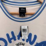 Her Universe  Disney Lilo Stitch Ohana Sweatshirt Womens 2X White‎ Blue NEW Photo 3