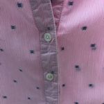 U.S. Polo Assn. Vintage Y2K Top Pink Striped Cotton Size Small Photo 9