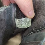 UGG  1118853 Black‎ Suede Leather Shearling Double Zip Mini Boots Womens Size 7 Photo 7